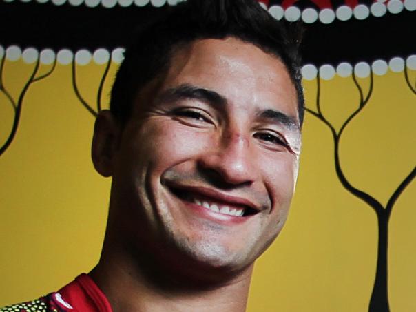 CMSPORTS_Queensland Reds rugby Union players and brothers Anthony & Saia Fain'gaa pictured at the Club's headquarters in Brisbane this morning Thursday May 22, 2014. Pictures: Jack Tran / The Courier Mail