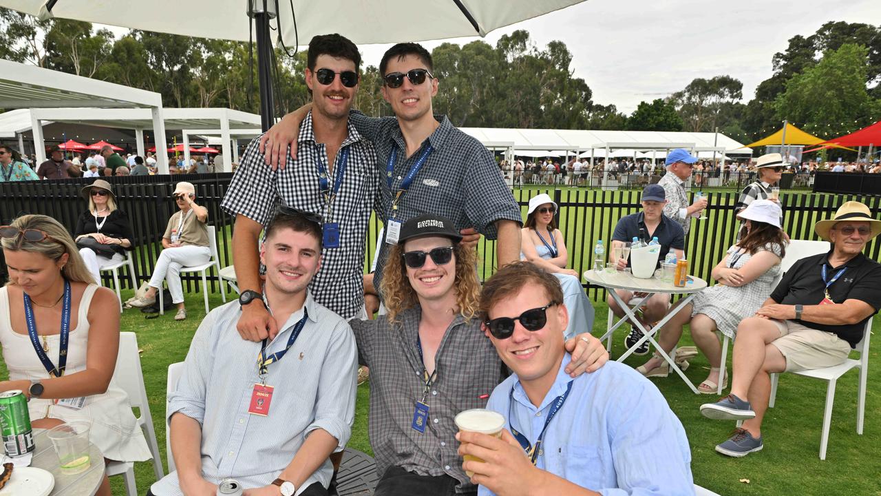 DECEMBER 6, 2024: Fans enjoying the atmosphere at Adelaide Oval for the Test Cricket Australia v India. Picture: Brenton Edwards