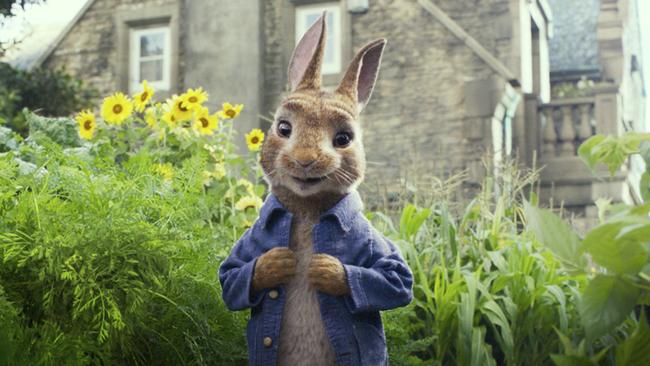 Thankfully, Peter Rabbit doesn’t have a Twitter account, or he’d be being flamed right now. (Pic: Sony)