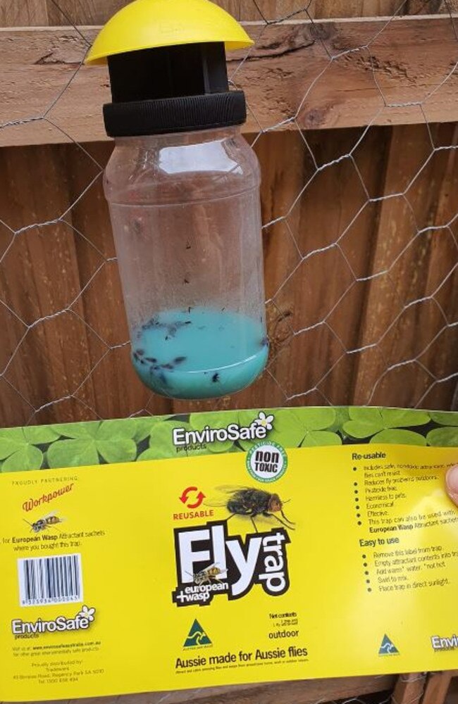 The $10 item has been hailed as a miracle worker when it comes to getting rid of flies. Picture: Facebook/Bunnings Mums.