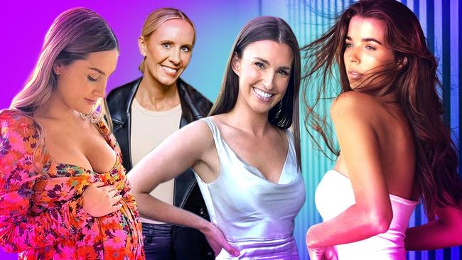 Meet the partners of SA sports stars winning the social media game including Jess Davies, Renae Ingles, Rachel Pearce and Baylee Mullen. Artwork: Steven Grice. Pictures: Instagram