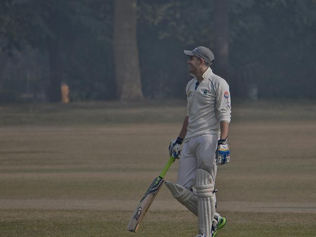 Danny Caruana on the pitch at last year’s inaugural Fayyaz Sumbal Cup.