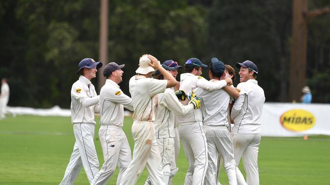 Second grade club cricket between Valley and Souths at Peter Easton Oval, Ashgrove. Saturday November 25, 2023. Picture, John Gass