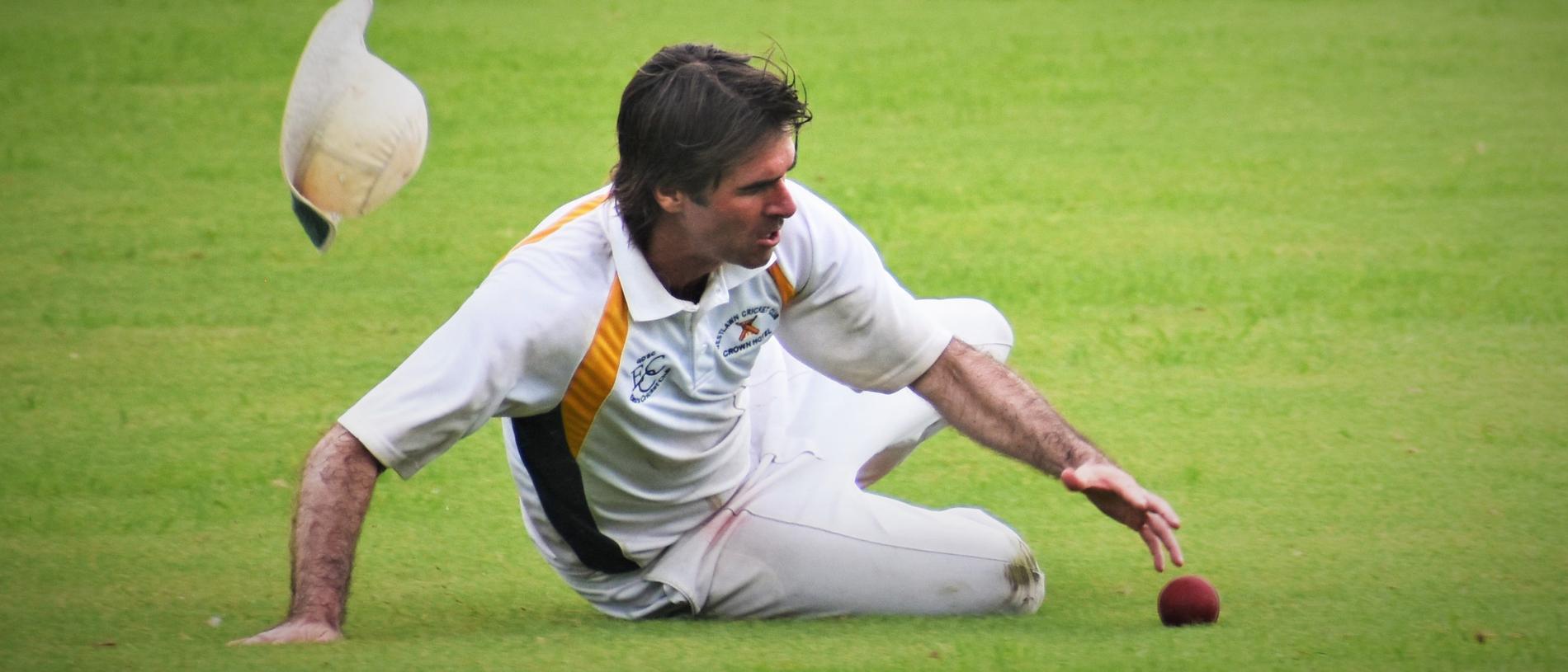 GDSC Easts-Westlawn Crown Hotel's Matt Lobsey fields the ball during the CRCA GDSC Premier League preliminary final against Ulmarra Hotel Tucabia Copmanhurst at Ellem Oval on Saturday, 20th March, 2021.