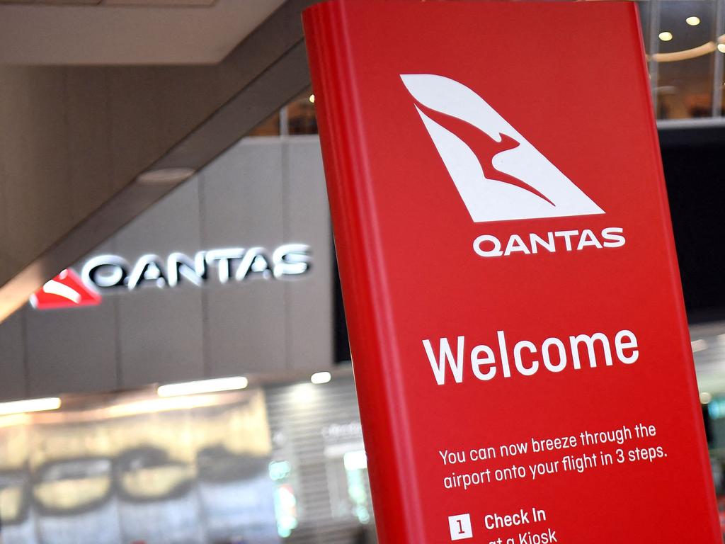 Qantas has fast-tracked international flights following the news NSW will open its international borders on November 1. Picture: AFP