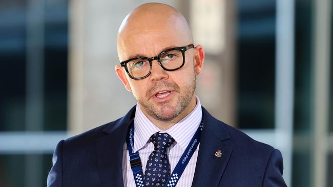 Queensland Police Union president Shane Prior. Picture: Tertius Pickard