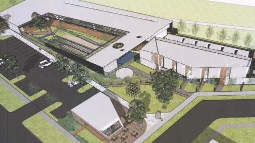 Original design for the Bell Post Hill childcare centre and housing precinct plan.