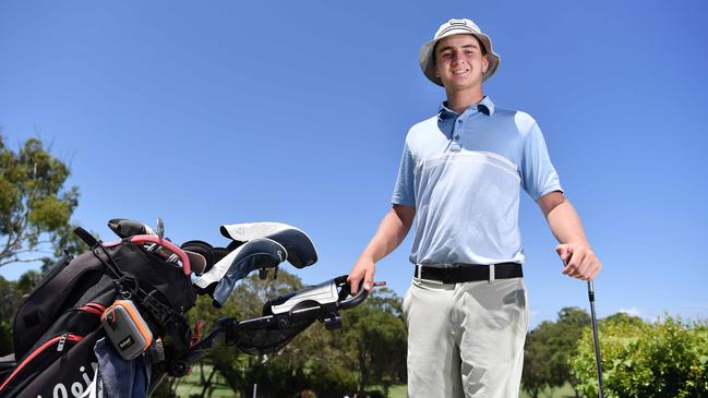 Sunshine Coast golf star Archer Belbin. Picture: Patrick Woods.