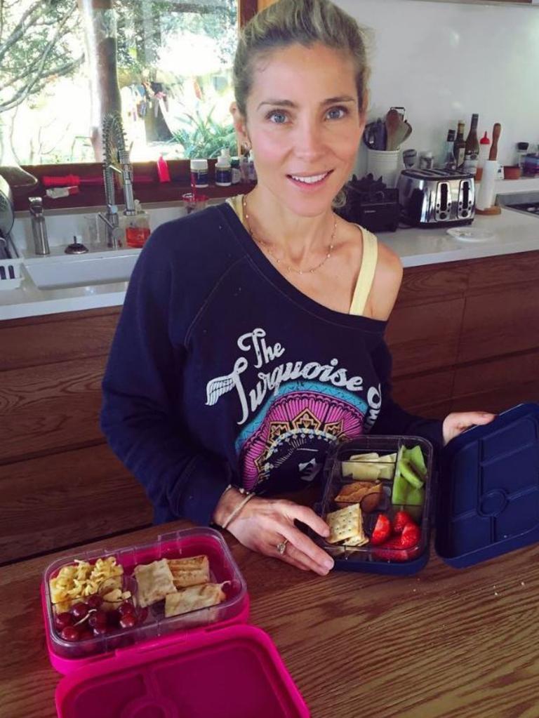 Elsa Pataky, "I'm running out of ideas for the kids lunchbox!" Picture: Instagram