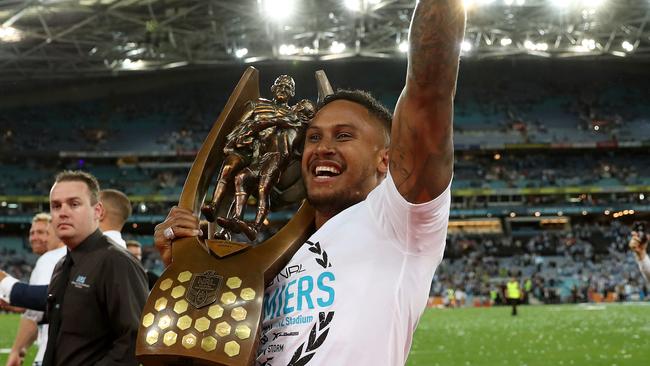 Barba played a key role in the Sharks premiership win.