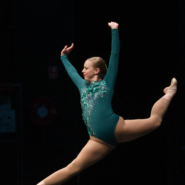 Townsville Eisteddfod. Modern Dance. Age 10. Slow Tempo Solo. Age 15. Slow Tempo Solo. Jae Mossman. Picture: Evan Morgan
