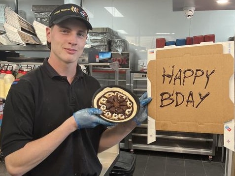 A birthday boy left devastated after no one showed up to his party was gifted a wholesome surprise by a Domino’s worker.