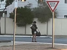 The backstreets around Hanson Road are the new red-light area; alive with sex workers, massage parlours and people shooting up on the footpath. Picture: Luke Williams