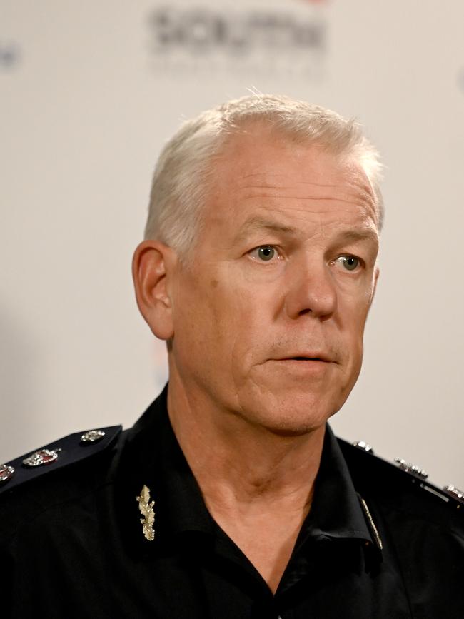 Police Commissioner Grant Stevens. Picture: NCA NewsWire / Naomi Jellicoe