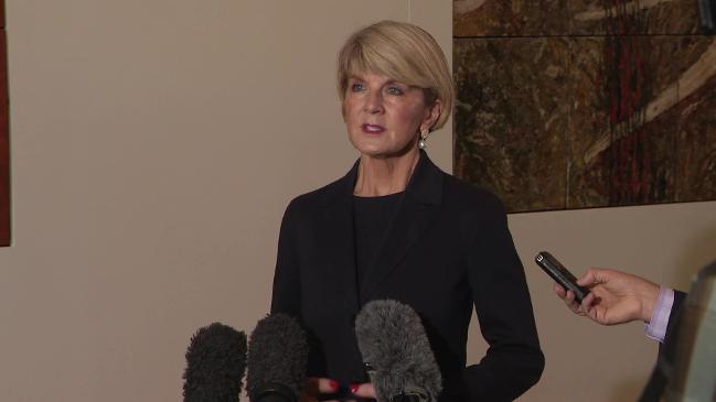 Julie Bishop defends govt's China relationship