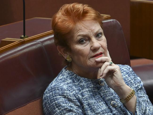 Pauline Hanson has been a regular critic of the ceremonies. Picture: NewsWire / Martin Ollman