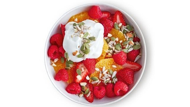 Greek yoghurt is your best friend.