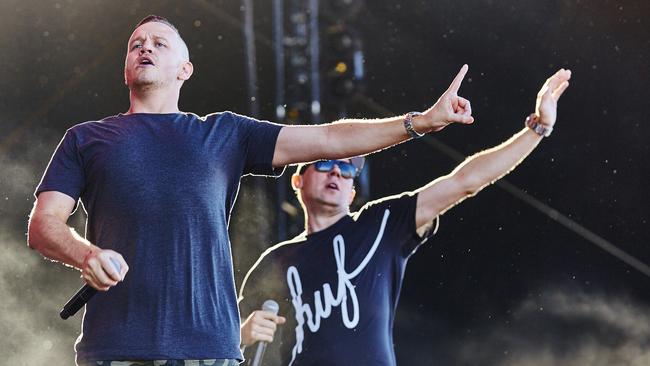 Hilltop Hood at Future Music Festival Sydney, 2015