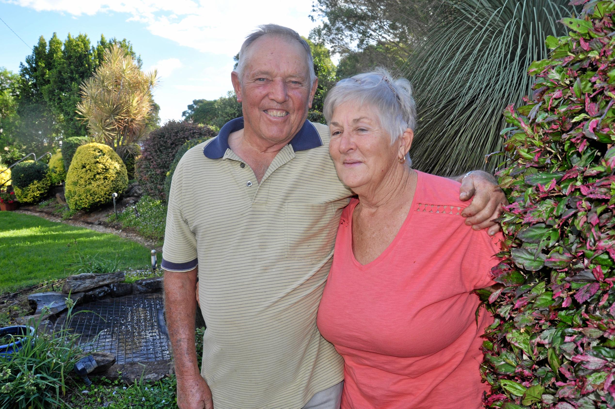 Roy & Bev Marbach. Picture: Mackenzie Colahan