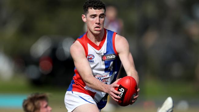 Explosive midfielder Sam Flanders has been likened to Christian Petracca.