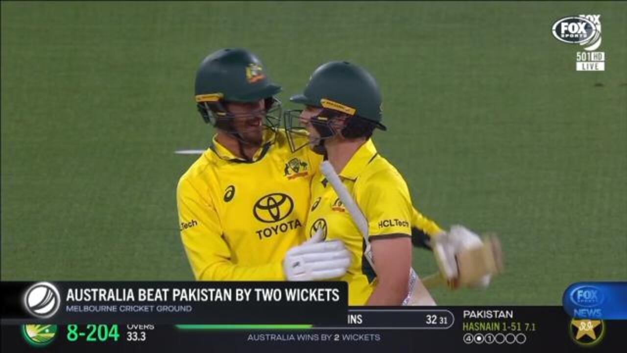 Cummins seals ODI win over Pakistan