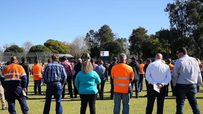 Hundreds of people turned out for the celebration of life. Picture: NCA NewsWire / Gaye Gerard