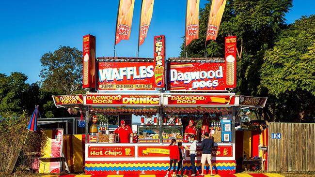 The Dagwood Dog Guy Jesse McDonald has opened up shop in Brisbane in the absence of the usual show circuit.