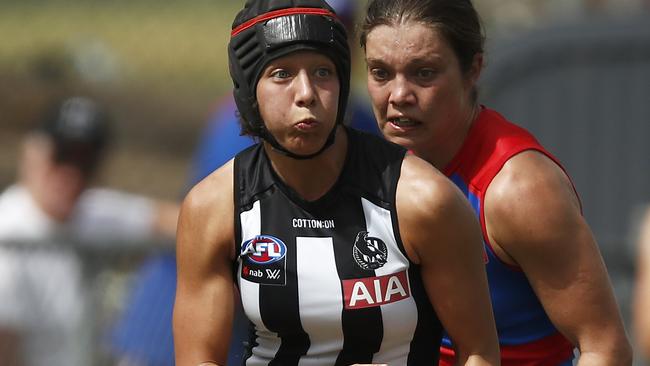 Brittany Bonnici is having a standout season for Collingwood. Picture: Getty