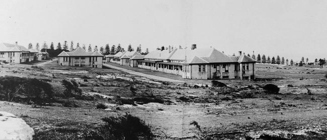 Carr remembers exploring the grounds of Prince Henry Hospital with his friends as a youngster. It was built in 1881.