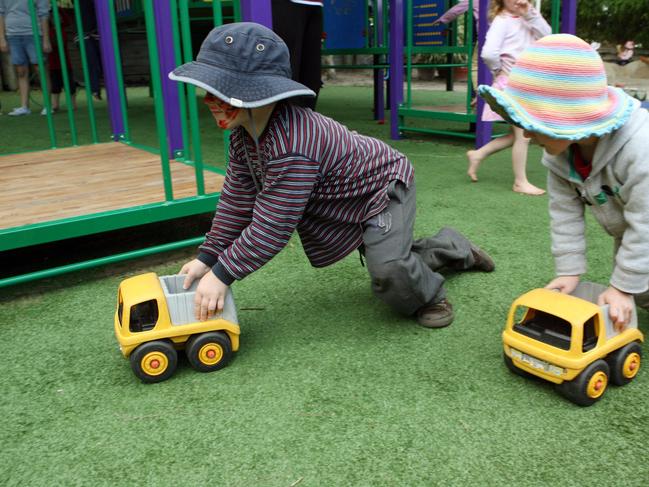 Generic images of children playing at C and K's Newmarket Childcare Centre.