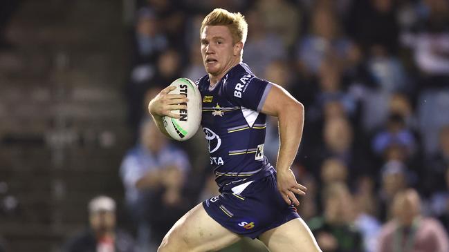 Tom Dearden has thrived after moving from the Broncos to the Cowboys last season. Picture: Mark Metcalfe/Getty Images