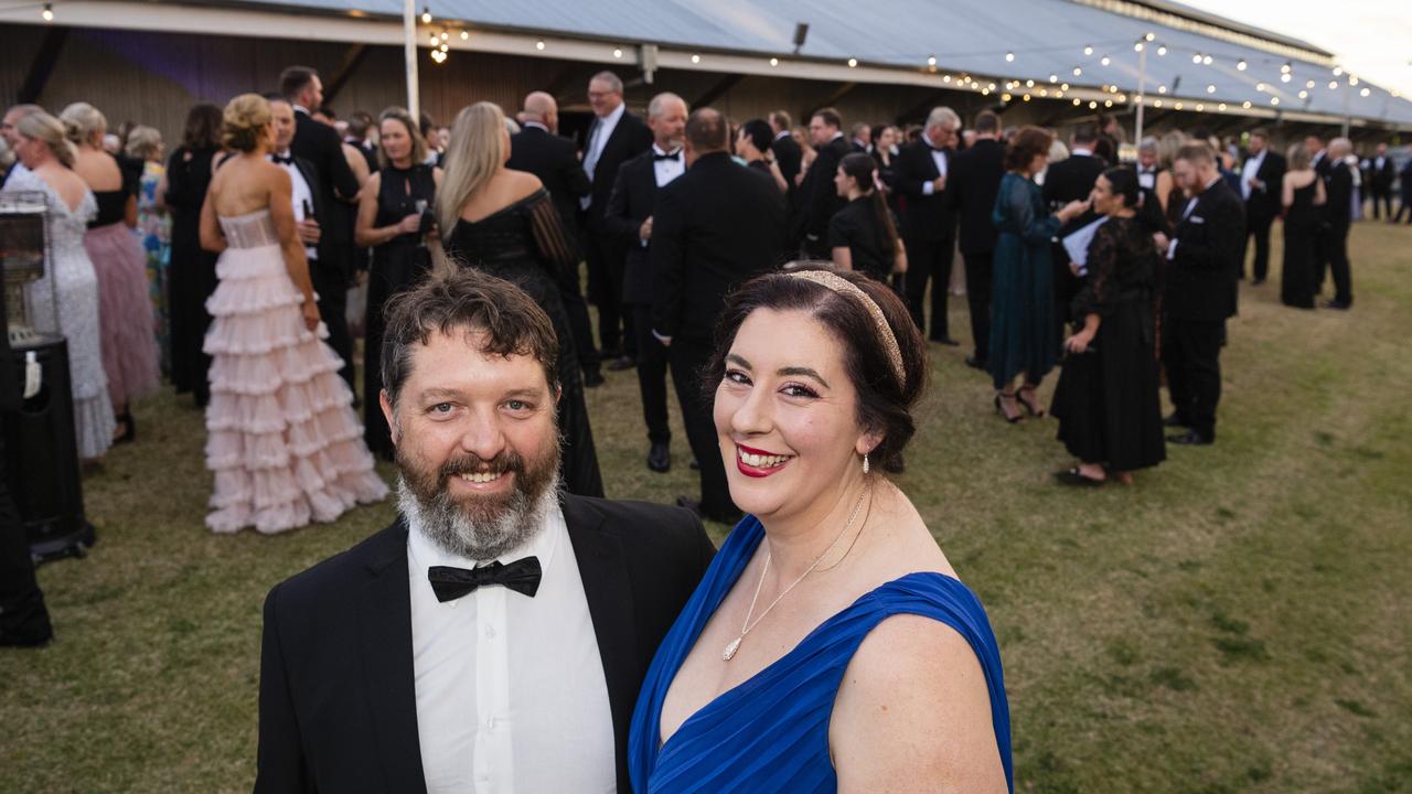 Mark and Vanessa Richards at LifeFlight Toowoomba Gala at The Goods Shed, Saturday, May 6, 2023. Picture: Kevin Farmer