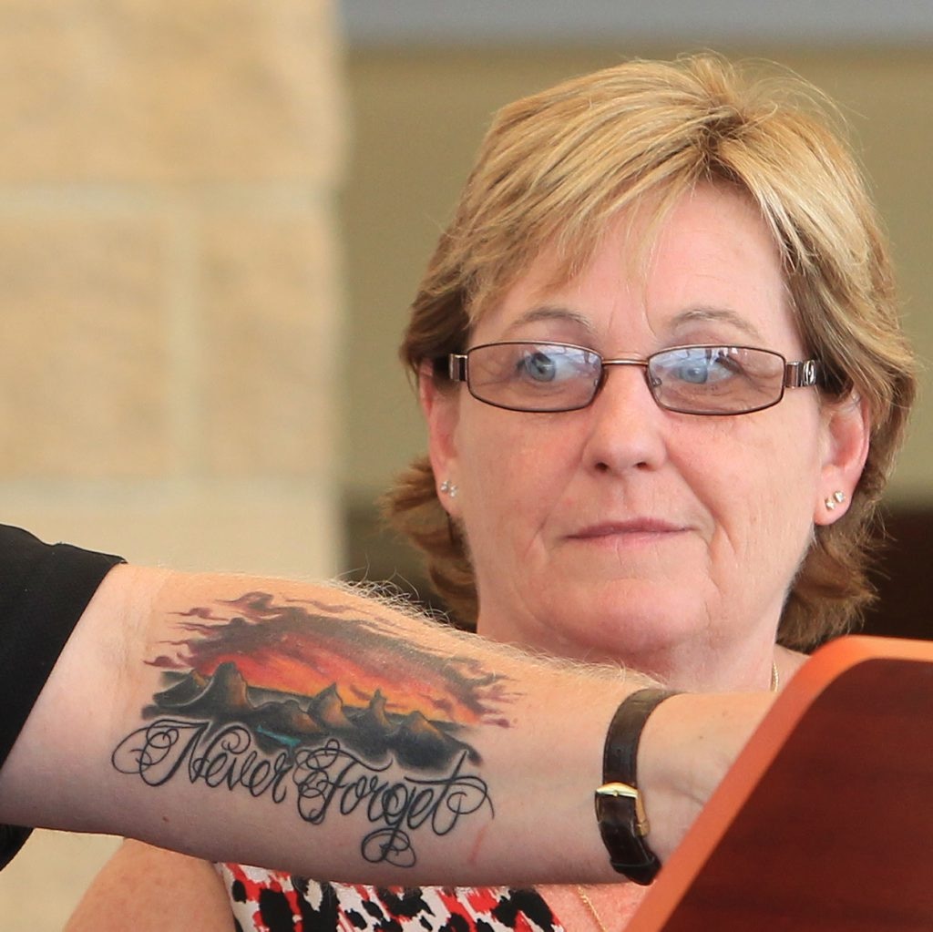Duck tattoo denise Denise Bidot