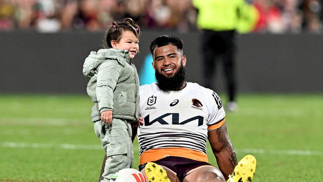 Haas says family will be a major factor in deciding his NRL future. Picture: Getty Images.