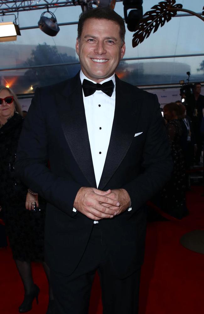 Karl Stefanovic arrives at the Logies. Picture: Matrix