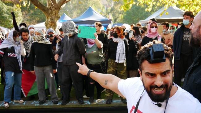 The disciplinary action comes after a period of heightened protests last year. Picture: NCA NewsWire / Blair Jackson