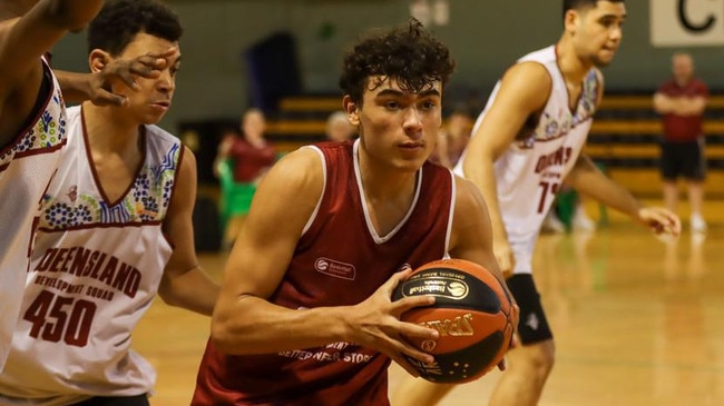 Queensland North forward and Cairns player Travis Drinnan. Picture: Basketball Queensland