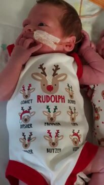 McDowall nurse Evie Ludeman's triplets miracle