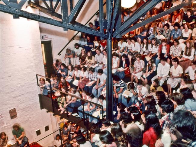 The Wayside theatre crowd. Picture: David Barnes