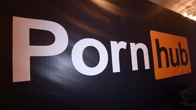 Pornhub has more than 3 million views a month in the US. Picture: Ethan Miller / Getty Images North America / AFP