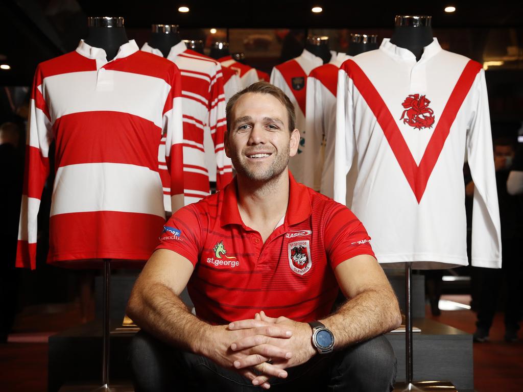 Dragons great Jason Nightingale joined several high-profile supporters to help rebuild the club back to a premiership force. Picture: Toby Zerna