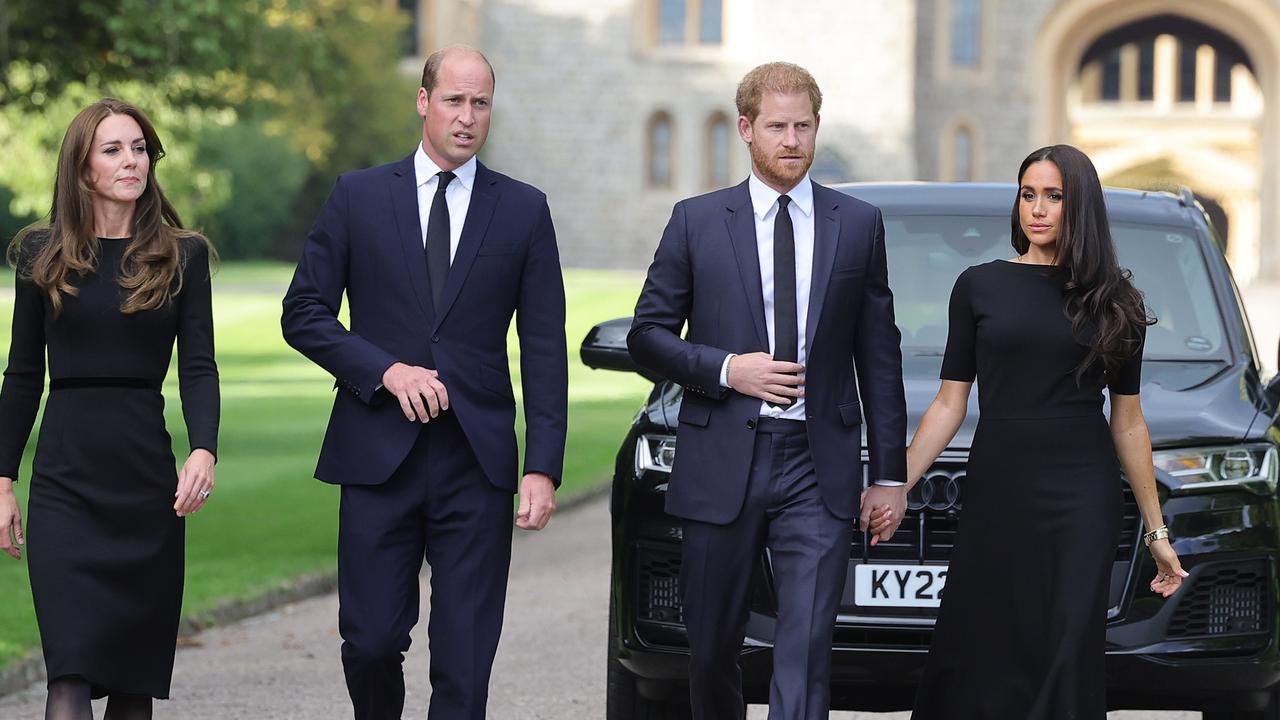 Prince William is said to remain particularly angry over the Sussexes’ repeated attacks on Princess Catherine. Picture: Getty Images