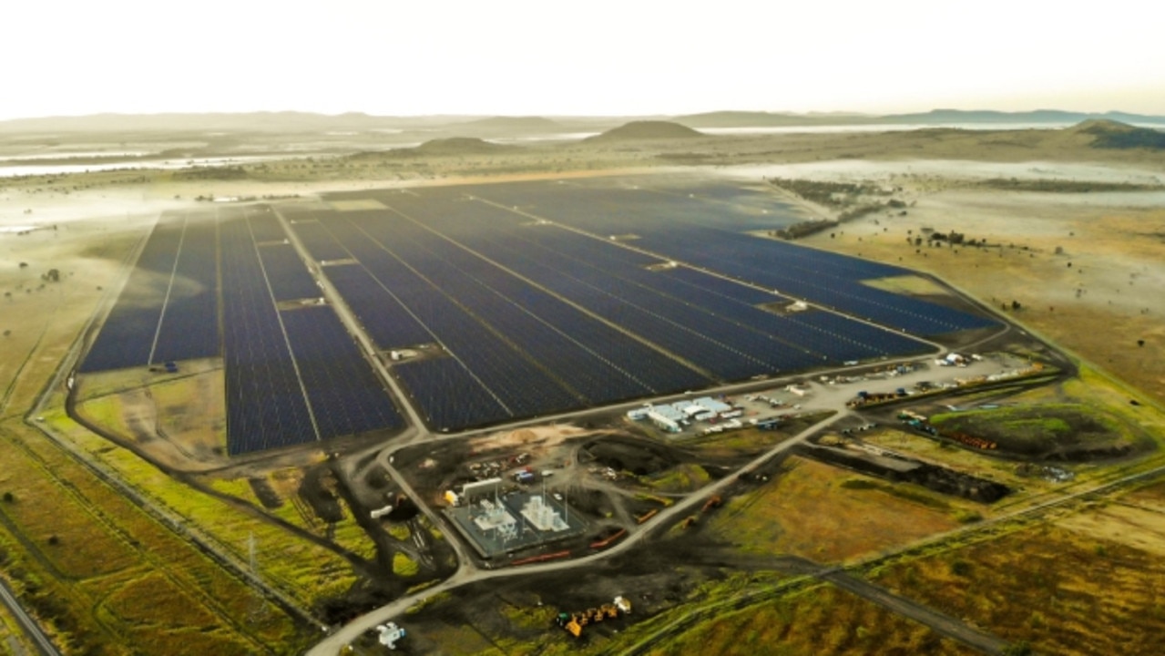 The Munna Creek solar farm near Gympie will be the Greece-headquartered Mytilineos’s ninth Australian solar farm project, including the recently completed Moura Solar Farm near Banana in northern Queensland (pictured), and another being developed near Kingaroy.