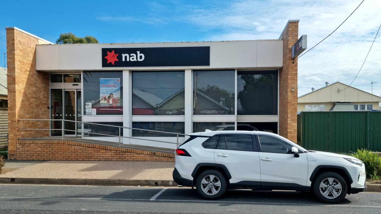 The NAB Inglewood branch which is set to close on October 19, 2023.