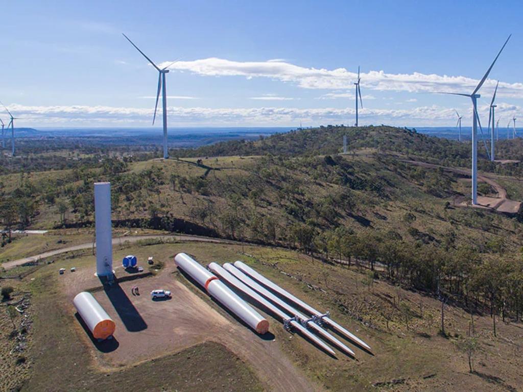 Coopers Gap Windfarm near Kingaroy. Photo: AGL