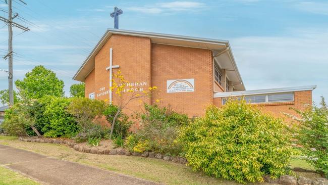 FOR SALE: The Our Saviour's Lutheran Church on the corner of West and Alderley Streets in Harristown has hit the market through Savills Brisbane.