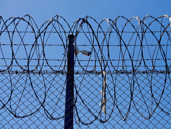 The added razor wire and security cameras to the perimeter fence where detained youths previously escaped.Media tour of the upgrades and improvements to the Don Dale Youth Detention Centre that have been made since the start of the royal commission.