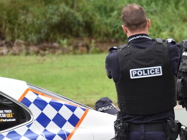 GOLD COAST, AUSTRALIA - NewsWire Photos MARCH 16 2021: A Gold Coast school is in lockdown and police are setting up an exclusion zone as they deal with an unfolding incident on Tuesday morning.Picture: NCA NewsWire / Steve Holland