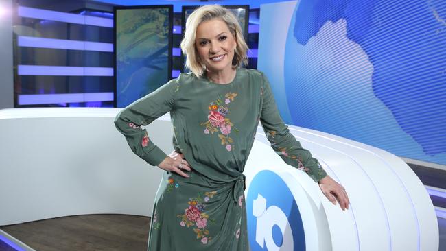 Newsreader Sandra Sully is leading Network Ten's election coverage. Picture: Britta Campion / The Australian