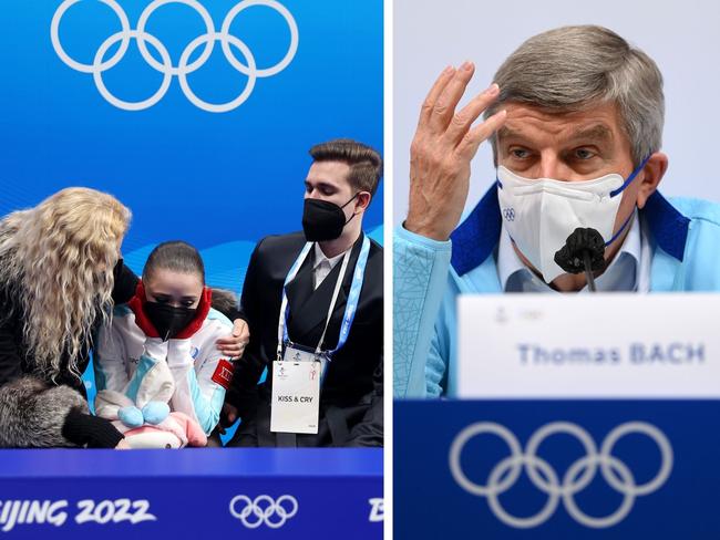 These scenes didn't sit right with Thomas Bach. Photo: Getty Images